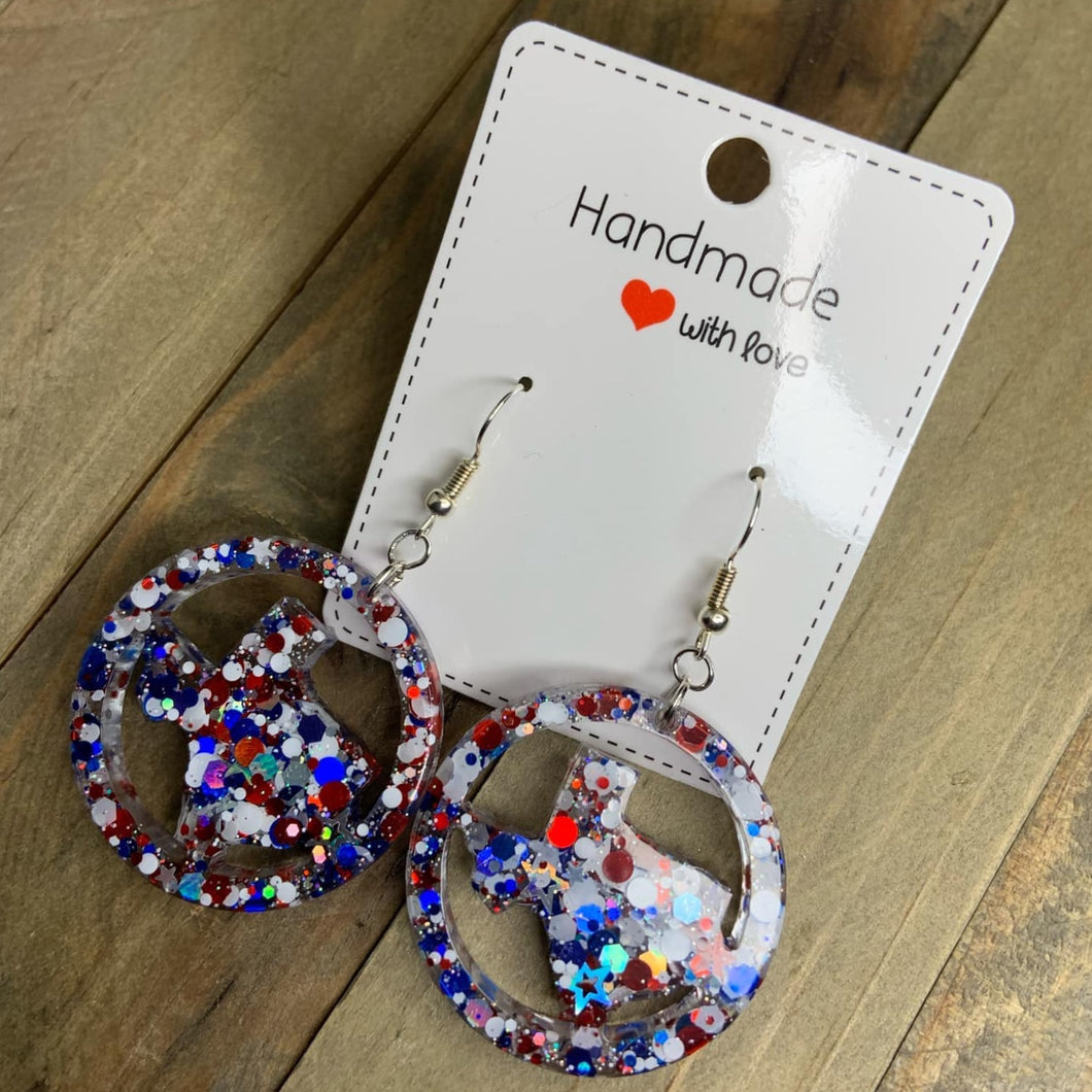 Red, White, & Blue Earrings