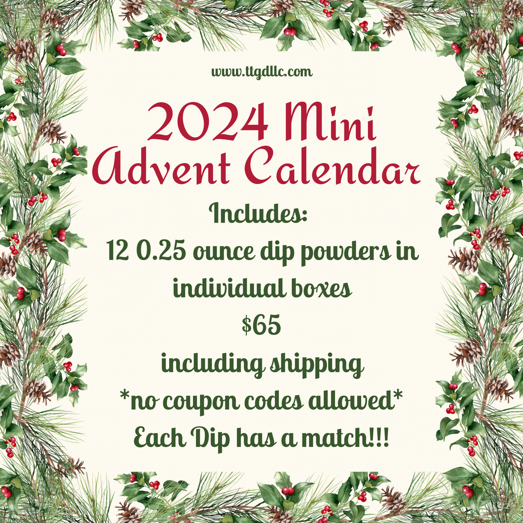 Ready-to-Ship 2024 Dip Mini Advent Calendar (no coupons)