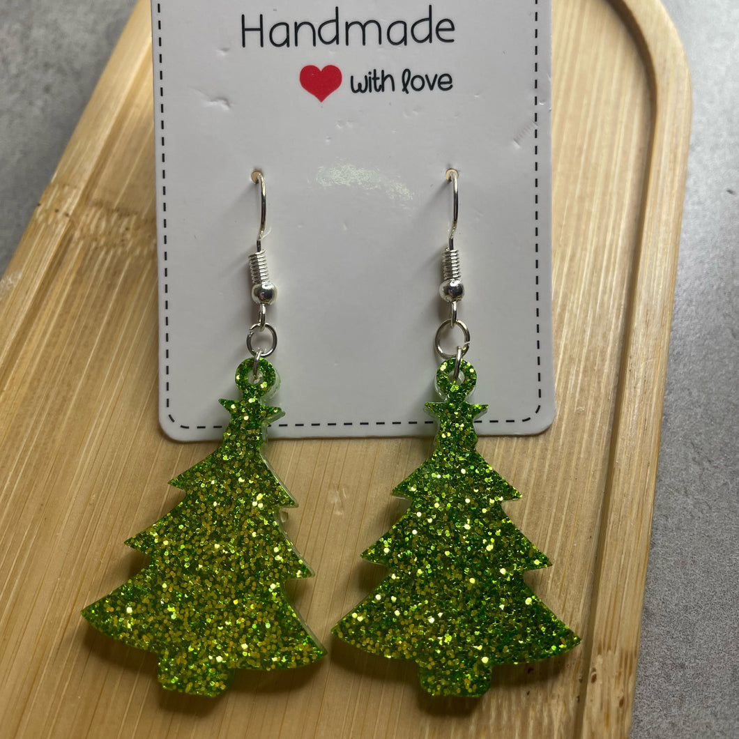 Christmas Tree Earrings