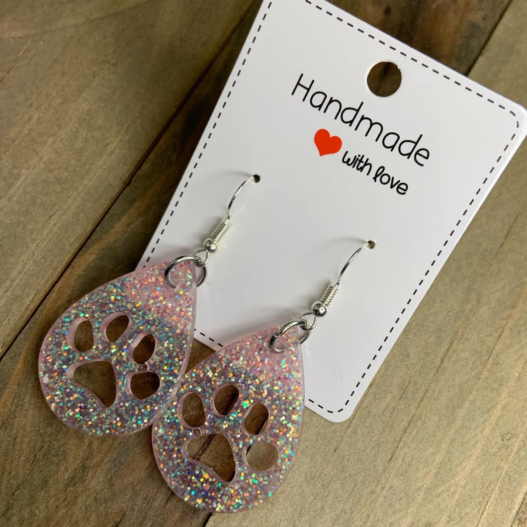 Paw Print Earrings