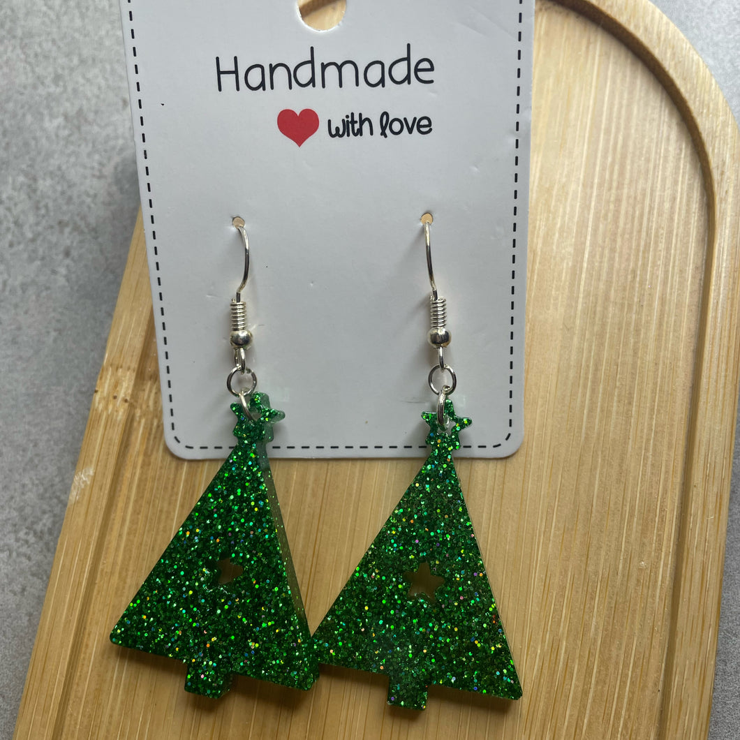 Christmas Tree Earrings