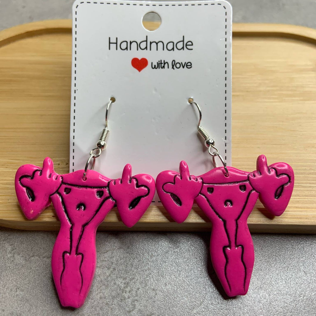 F-Uterus Earrings
