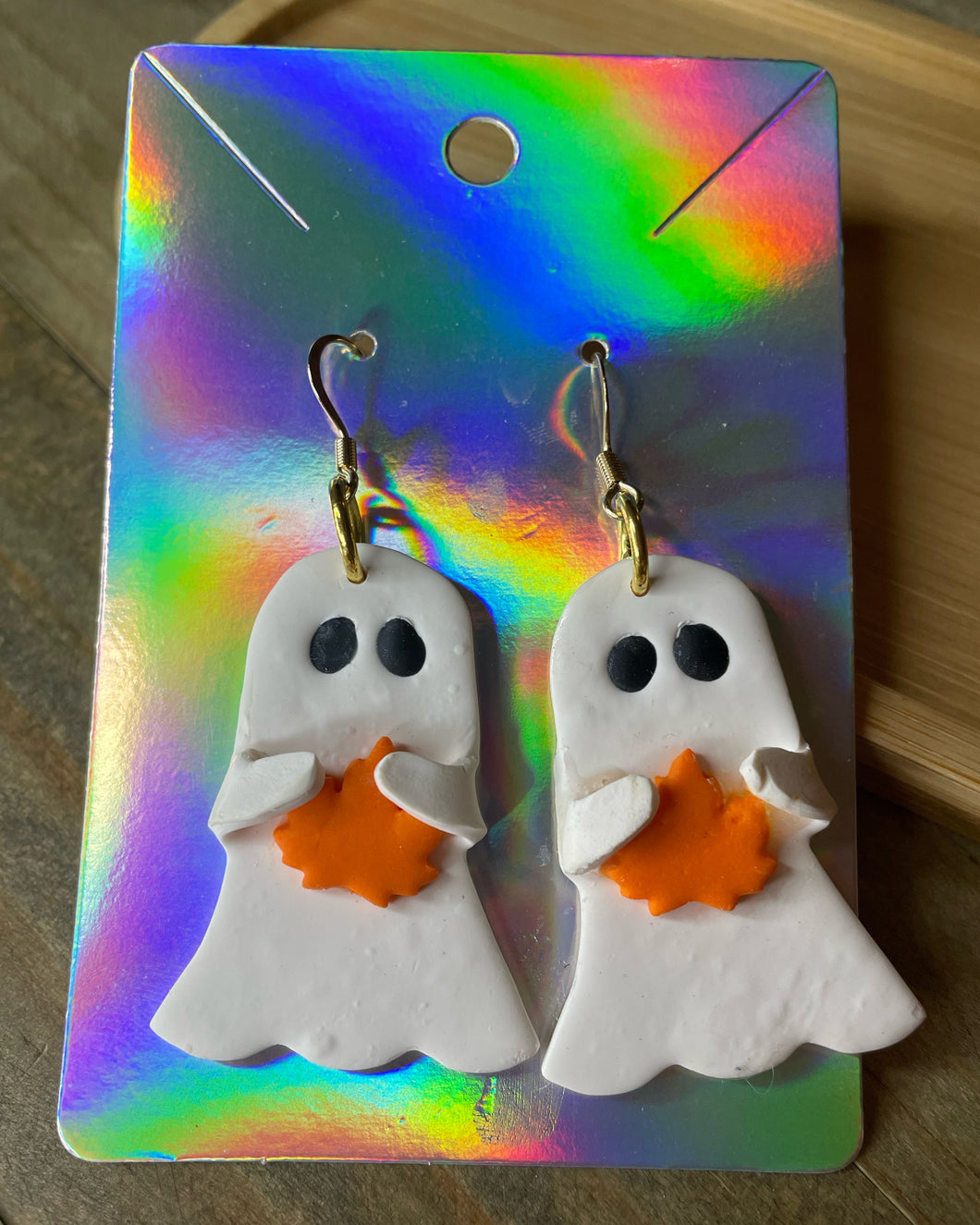 Fall Ghost Earrings