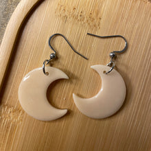 Load image into Gallery viewer, Glow in the Dark Moon Earrings
