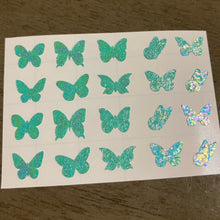 Load image into Gallery viewer, Butterfly Nail Stickers
