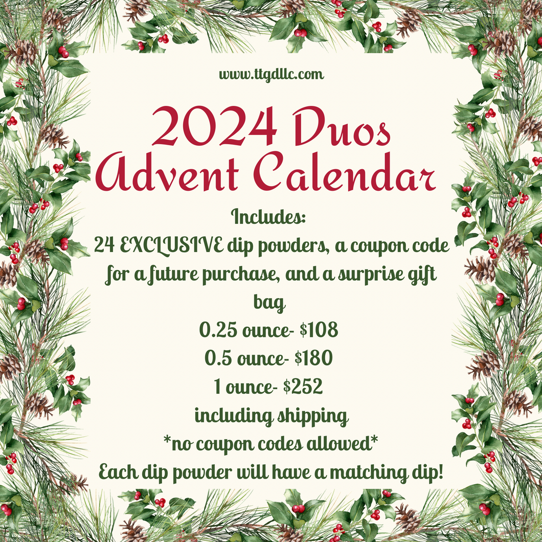 Ready-to-Ship 2024 Dip Duos Advent Calendar (no coupons)