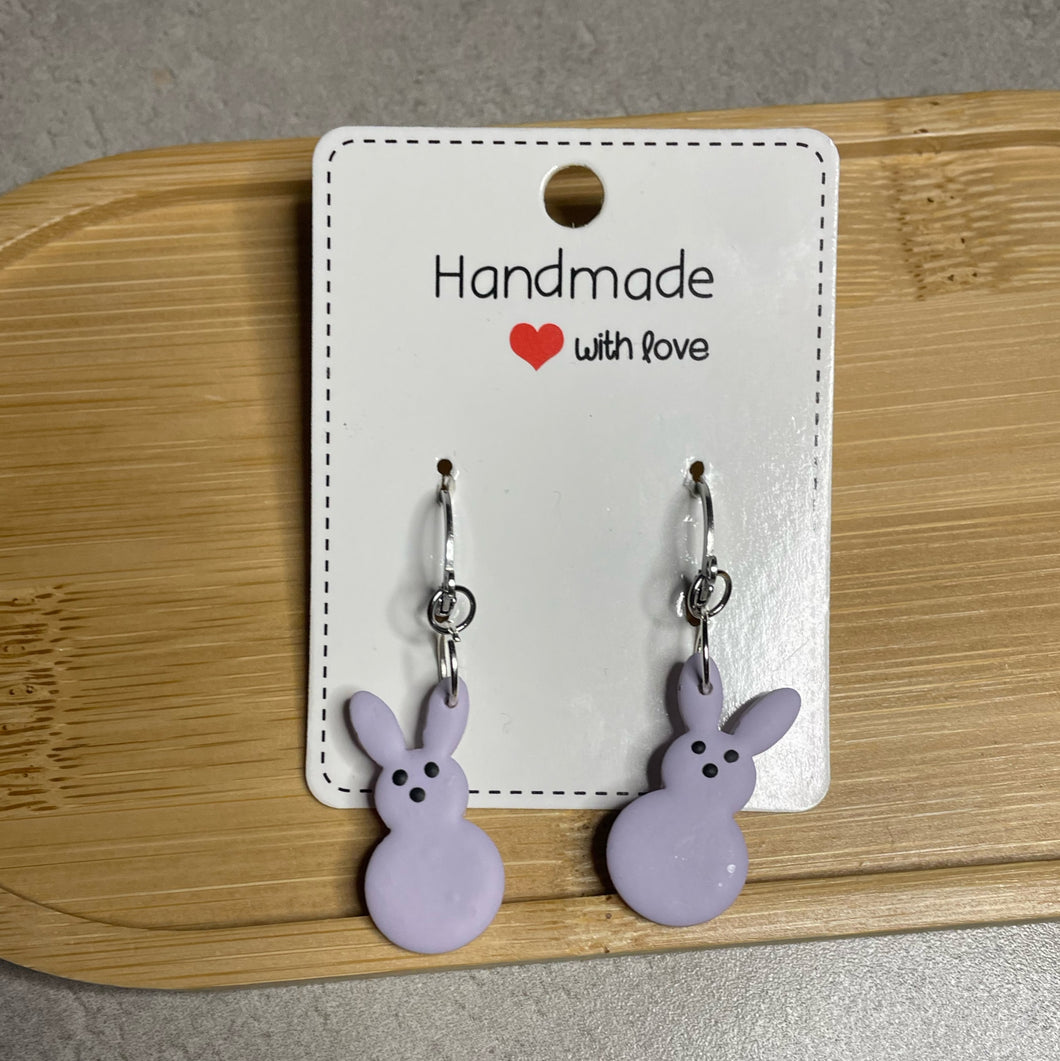 Lavender Peeps Earrings