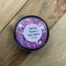 Load image into Gallery viewer, RTS Spring Flowers Hair Glitter
