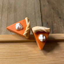 Load image into Gallery viewer, Pumpkin Pie Stud Earrings
