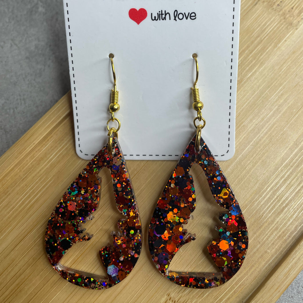 Halloween Witch Earrings