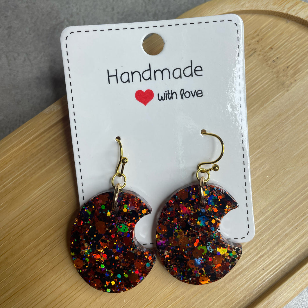 Black & Orange Halloween Earrings
