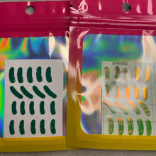 Load image into Gallery viewer, Pickle Nail Stickers
