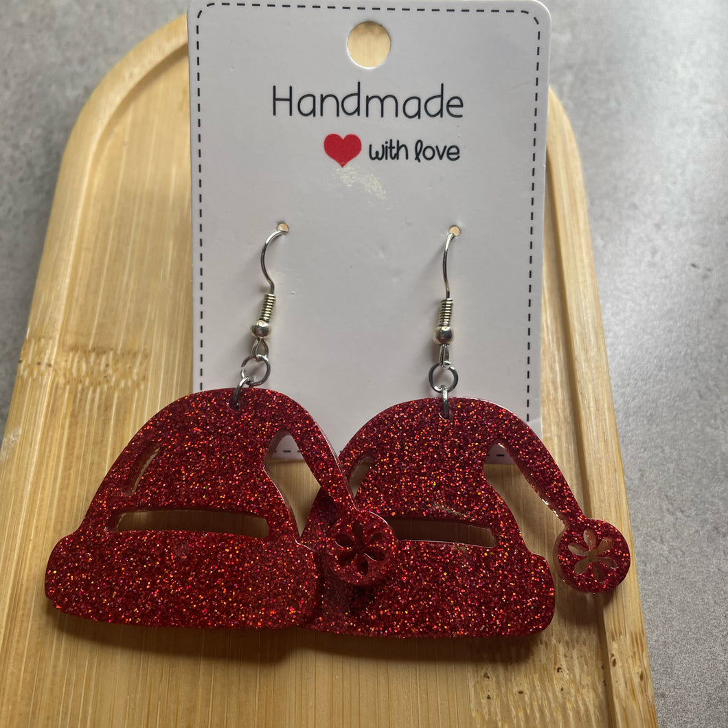Christmas Hat Earrings