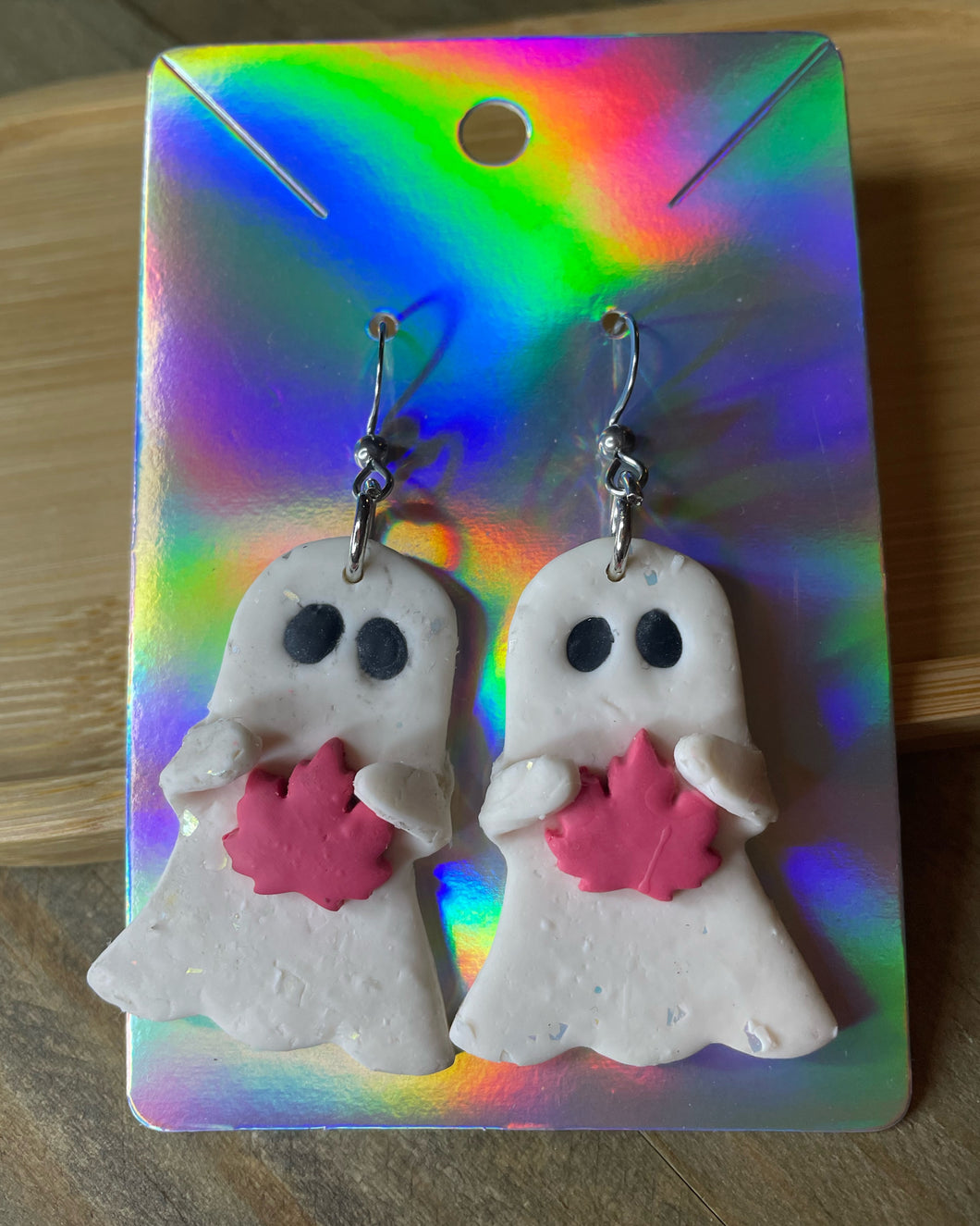 Fall Ghost Earrings
