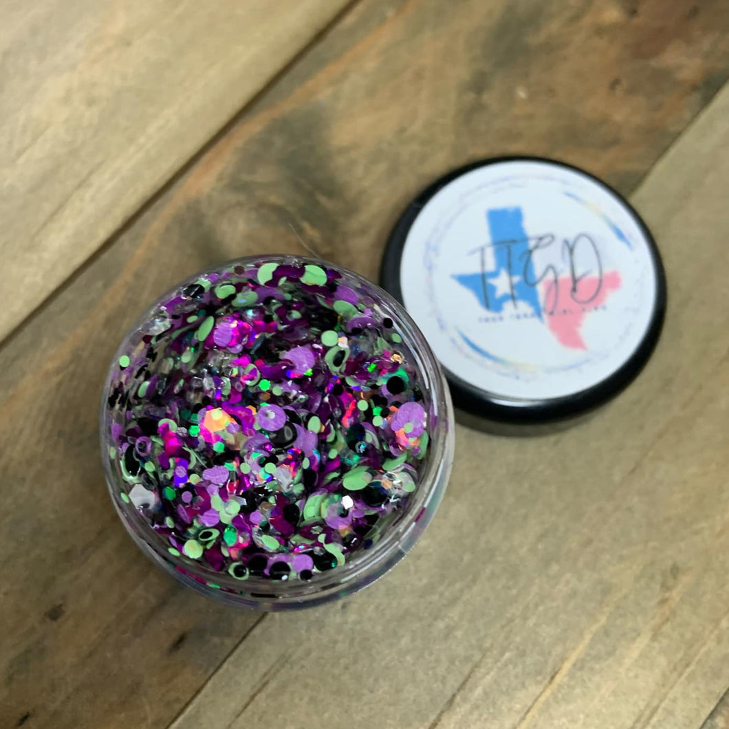 Bats Galore Hair Glitter Gel (small)