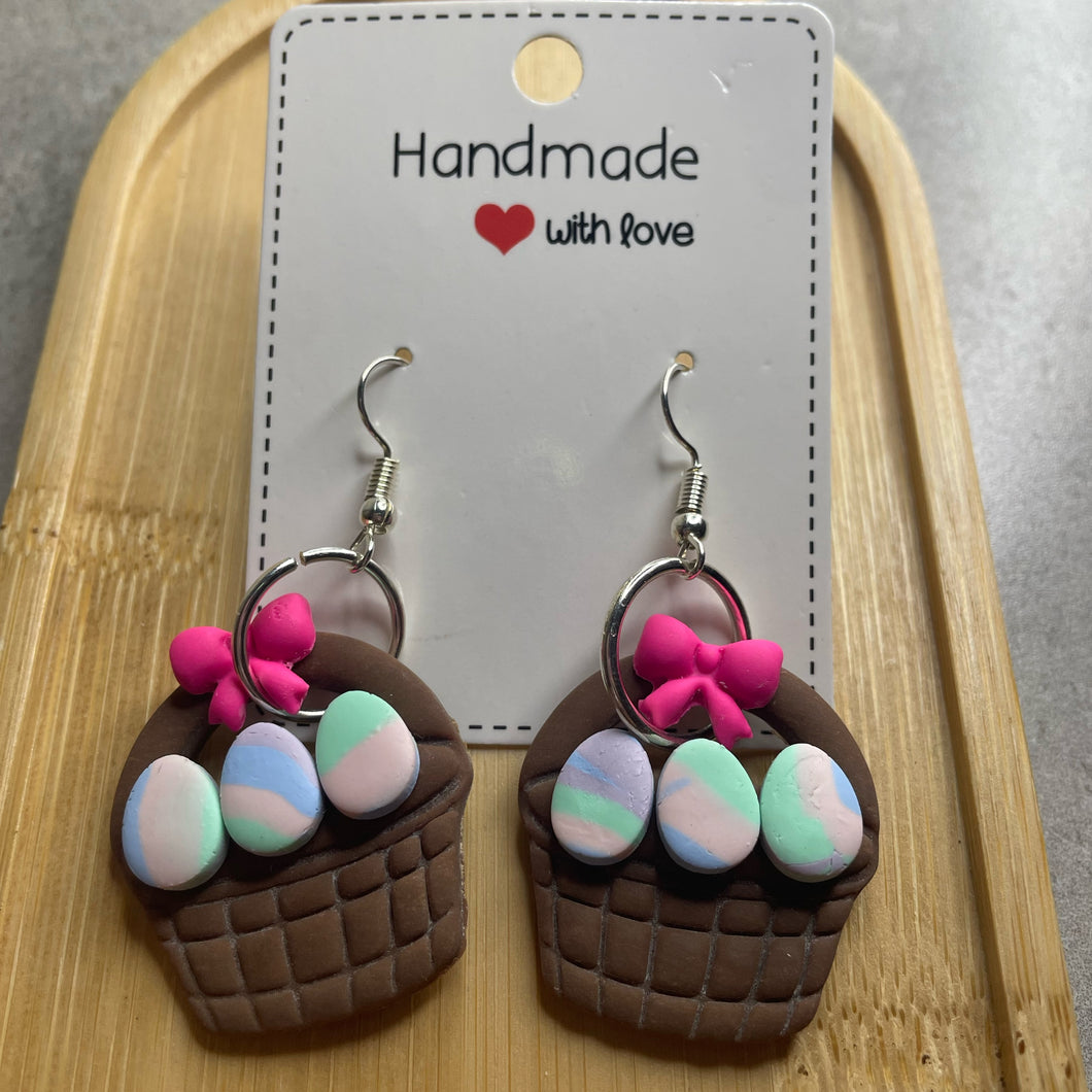 Easter Basket Earrings