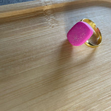 Load image into Gallery viewer, Pink Ring- adjustable
