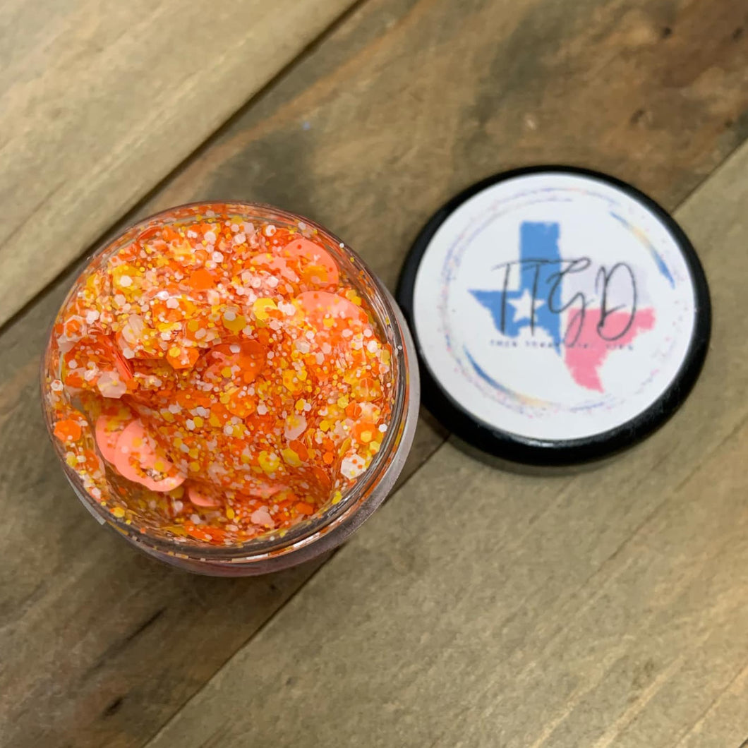 Pumpkin Hair Glitter Gel (small)