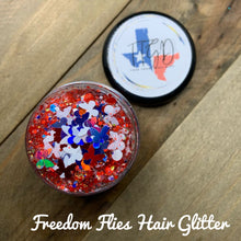 Load image into Gallery viewer, RTS Freedom Flies Hair Glitter
