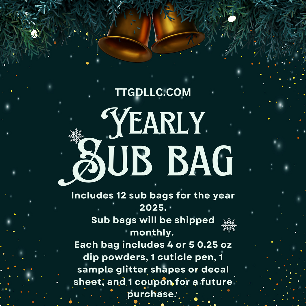 2025 Yearly Sub Bag