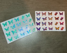 Load image into Gallery viewer, Butterfly Nail Stickers
