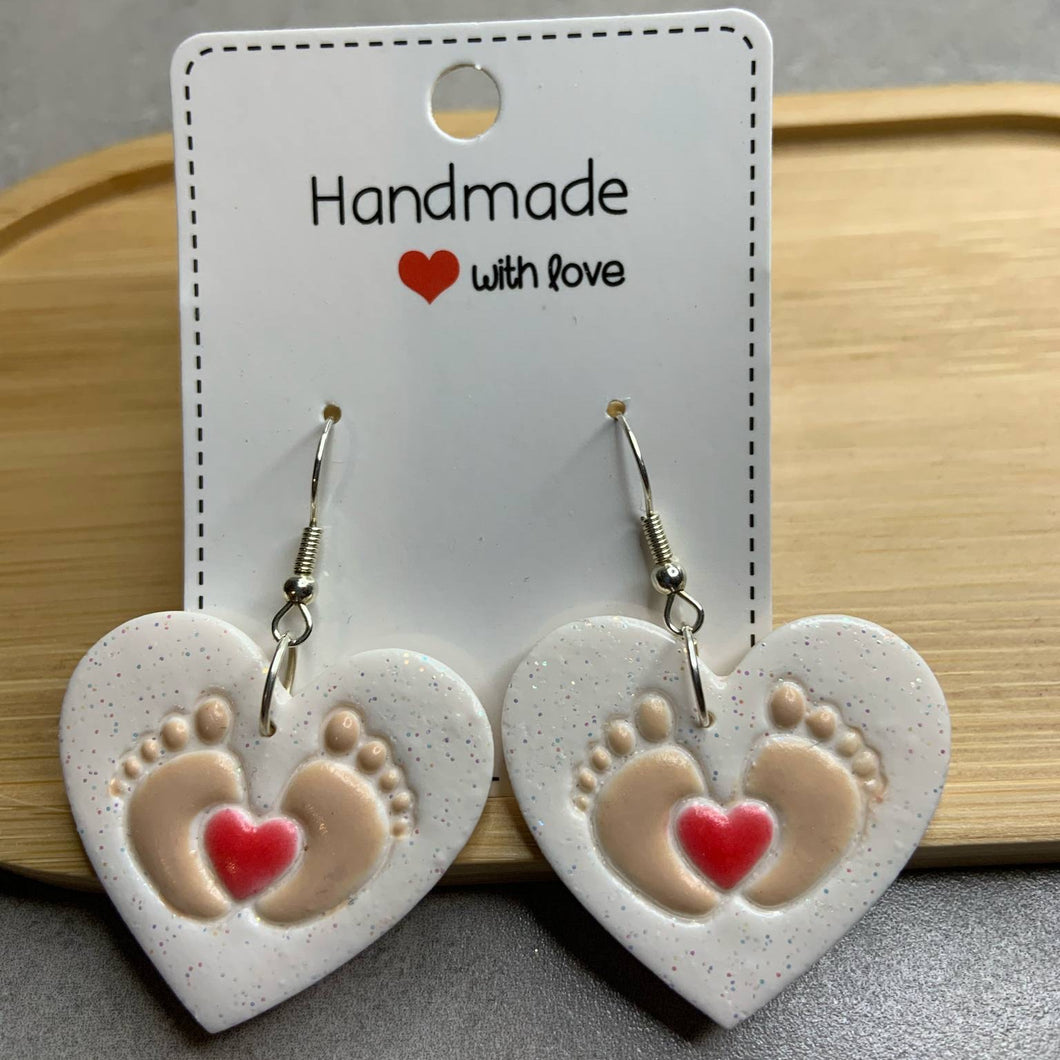 Baby Feet Earrings