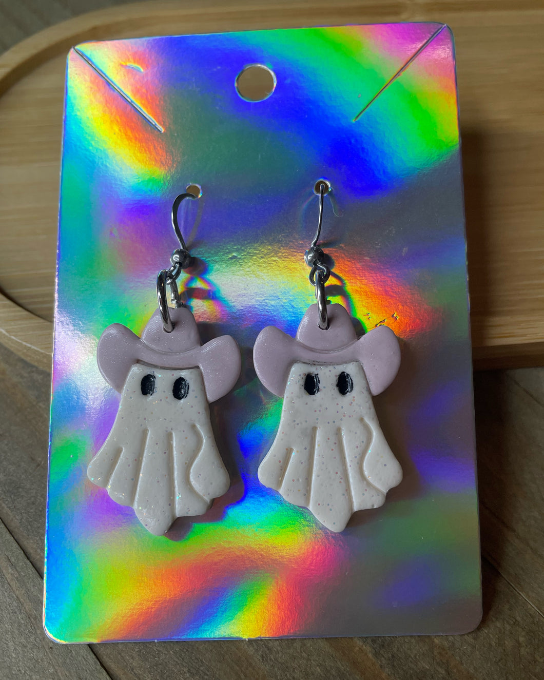 Cowboy Ghost Earrings