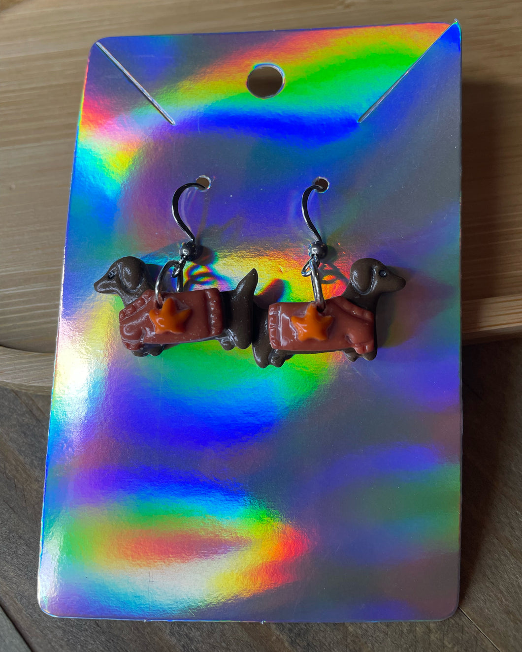 Small Dachshund Earrings