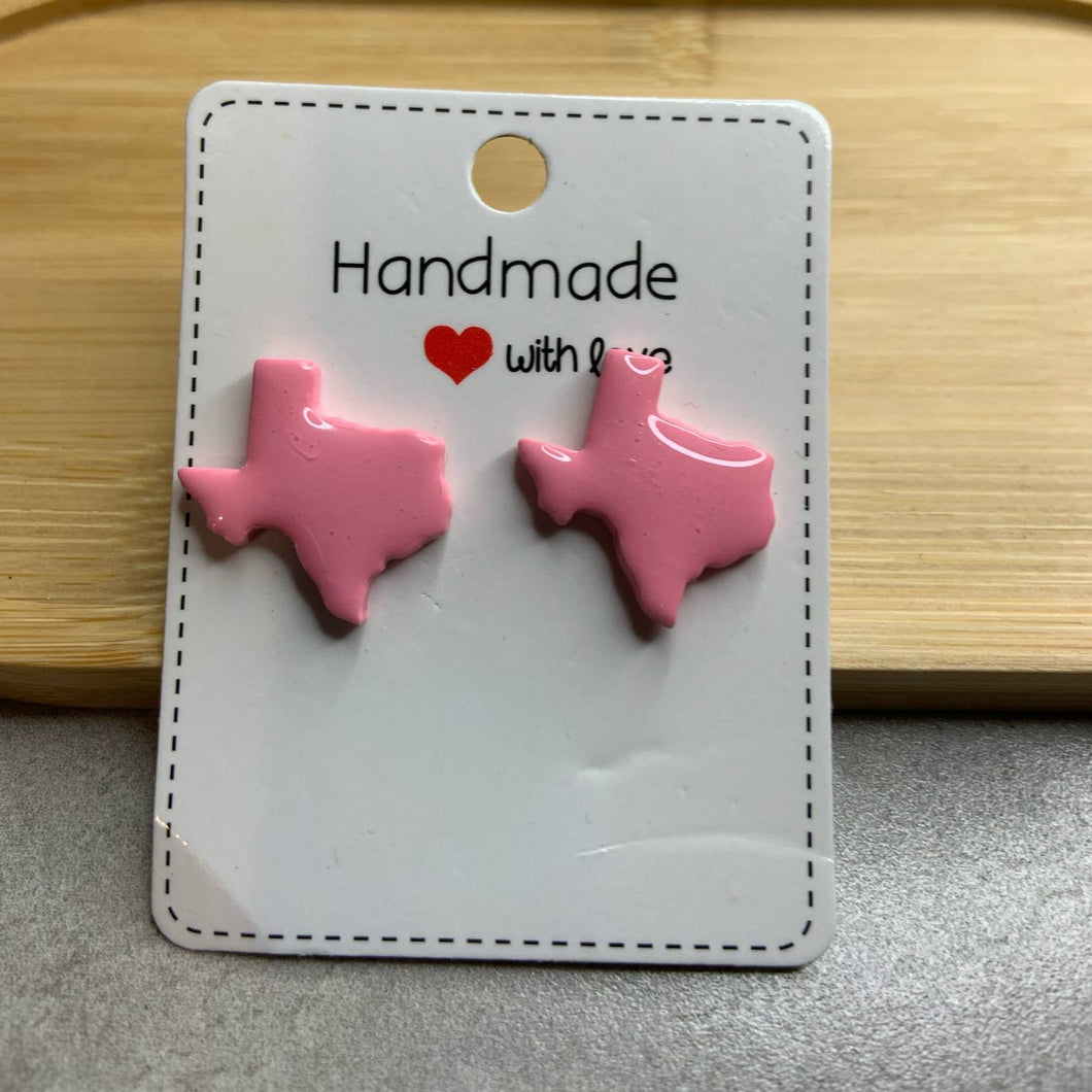 Pink Texas Studs