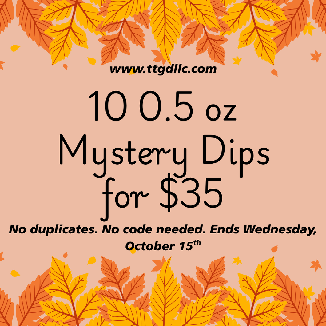 10 Mystery Dip Powders for $35