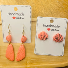 Load image into Gallery viewer, Coral Seashell Earring Bundle
