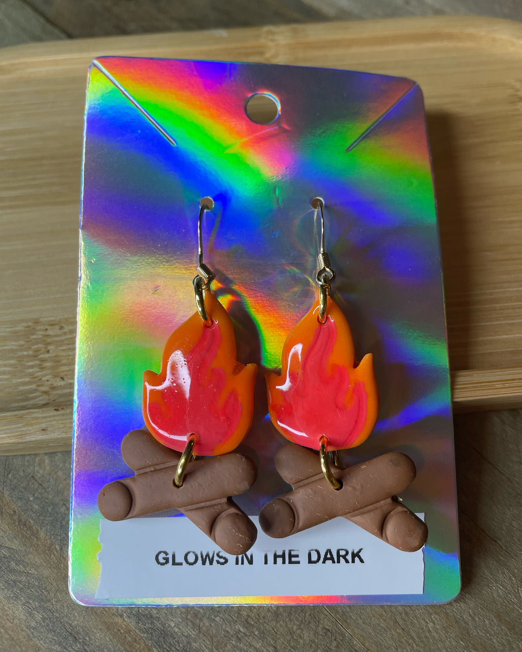 Campfire Earrings (glows)