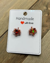 Load image into Gallery viewer, Mini Leaf Stud Earrings
